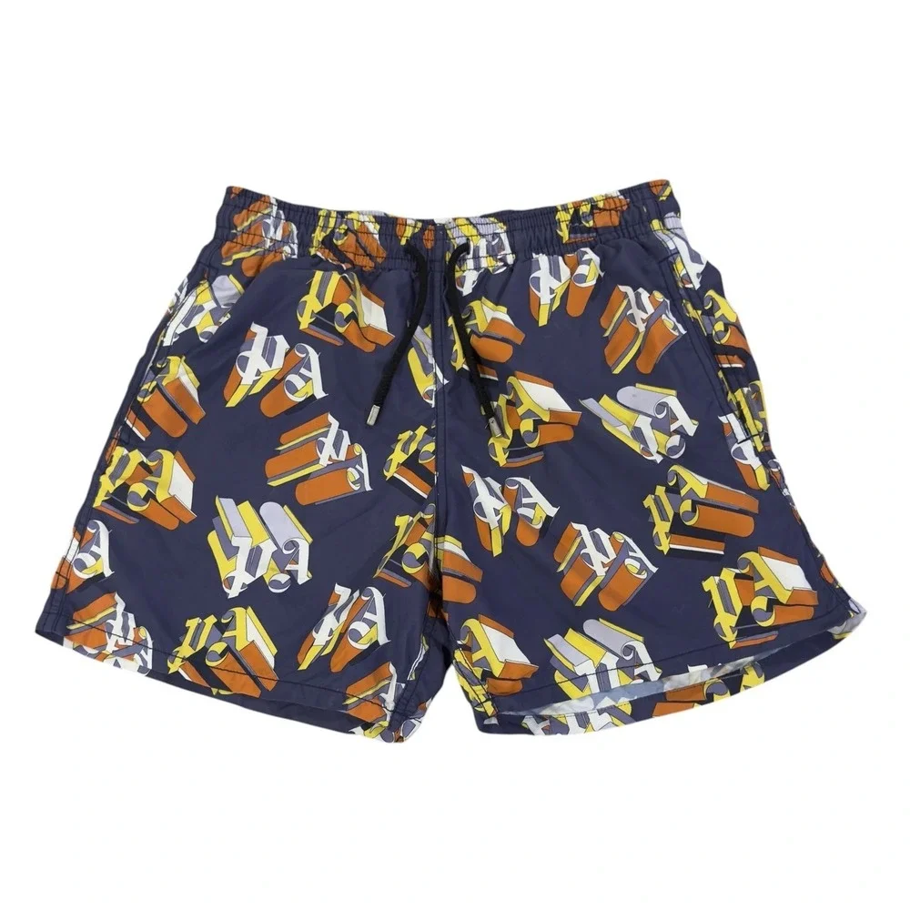 Vilebrequin x Palm Angels Men's Medium Geometric PA Monogram Logo 5